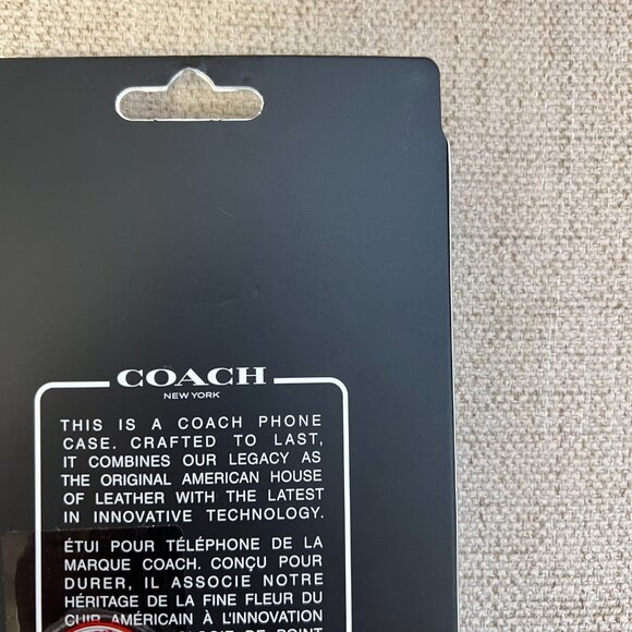 Coach Protective Case with Magsafe For iPhone 15 Pro Max Clear/Multi New - Picture 3 of 3